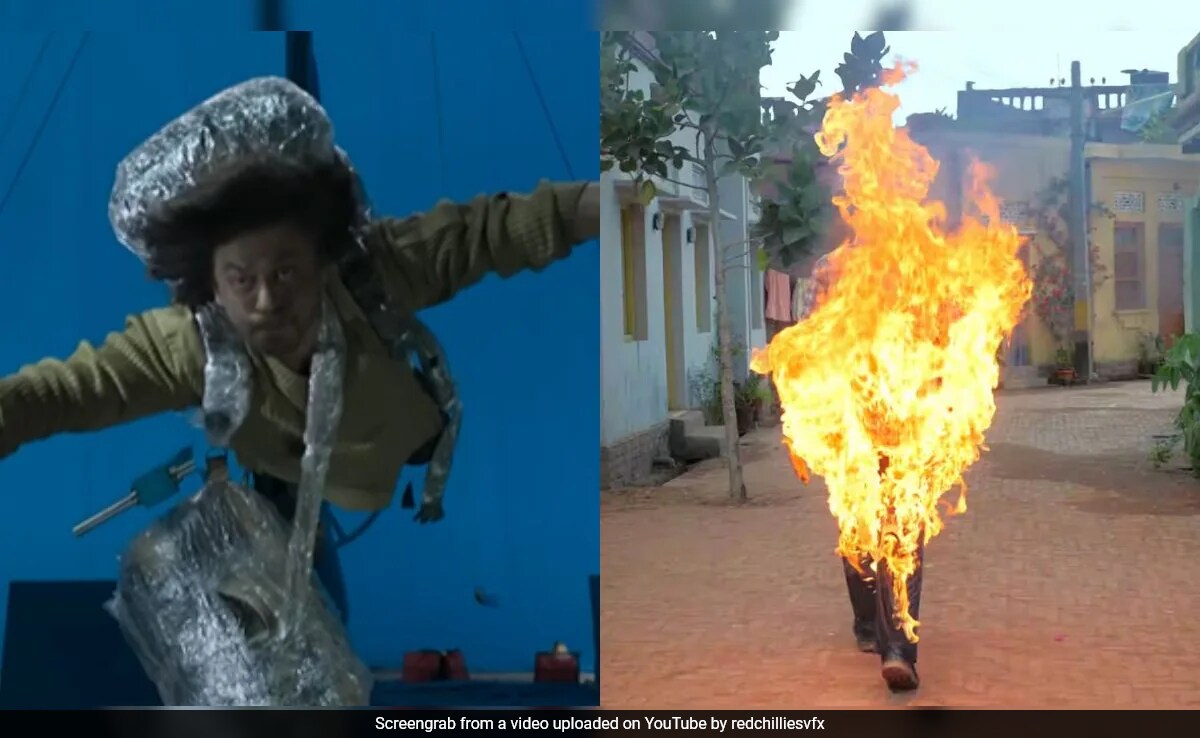 Shah Rukh Khan's Underwater Scene To Vicky Kaushal On Fire: Decoding <i>Dunki's</i> VFX