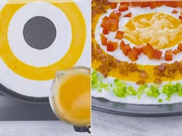 Viral: This "Rangoli" Omelette Has The Internet Concerned Only About Washing Dishes Viral: This "Rangoli" Omelette Has The Internet Concerned Only About Washing Dishes