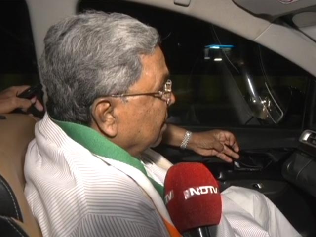 'No Modi Wave In Karnataka': Siddaramaiah to NDTV