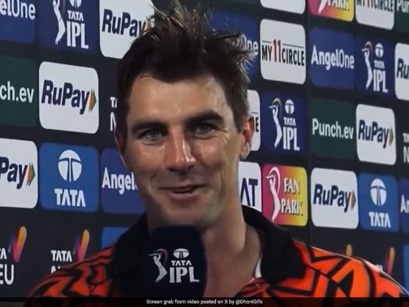 How Hyderabad Crowd's MS Dhoni Reception Left SRH Skipper Pat Cummins Stunned