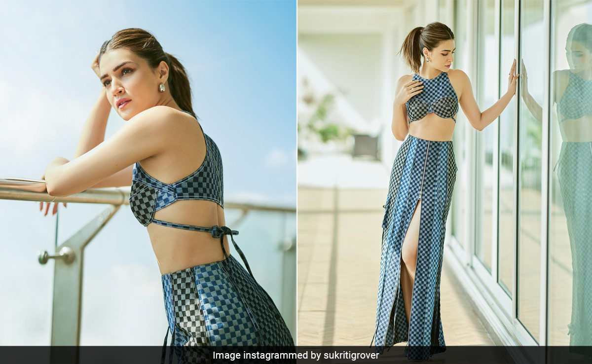 "Check" Kriti Sanon Out Bring The Summer Vibes Pronto In A Denim Co-Ord