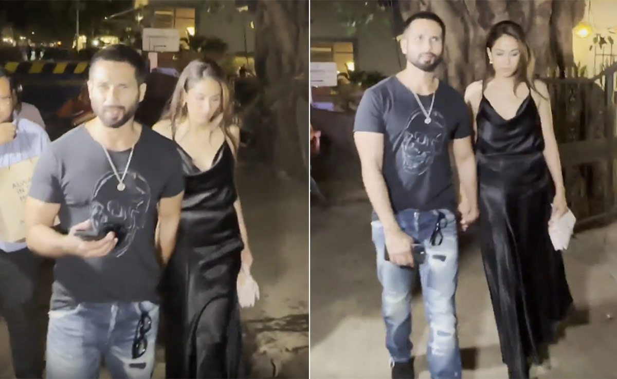 Viral: Shahid Kapoor Schools Paparazzi On Date With Mira - "Stop It, Please Behave"