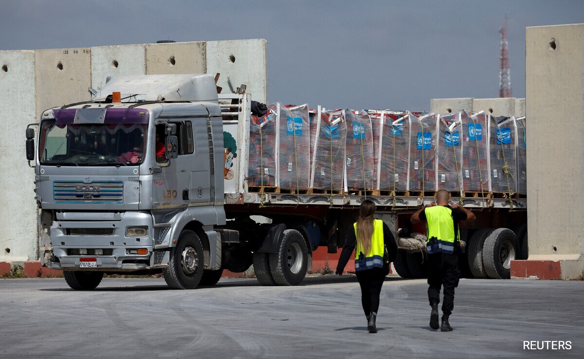 Israel Military Says It Will Scale Up Amount Of Aid Going Into Gaza