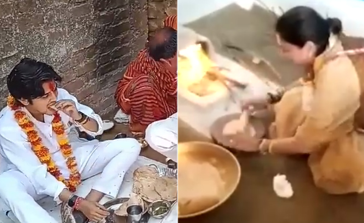 MP News: चुनाव प्रचार के दौरान सिंधिया परिवार का दिखा अलग अंदाज, 'महारानी' ने चूल्हे पर बनाई रोटियां, 'राजकुमार' ने आदिवासी के घर जमीन पर&nbsp;किया भोजन