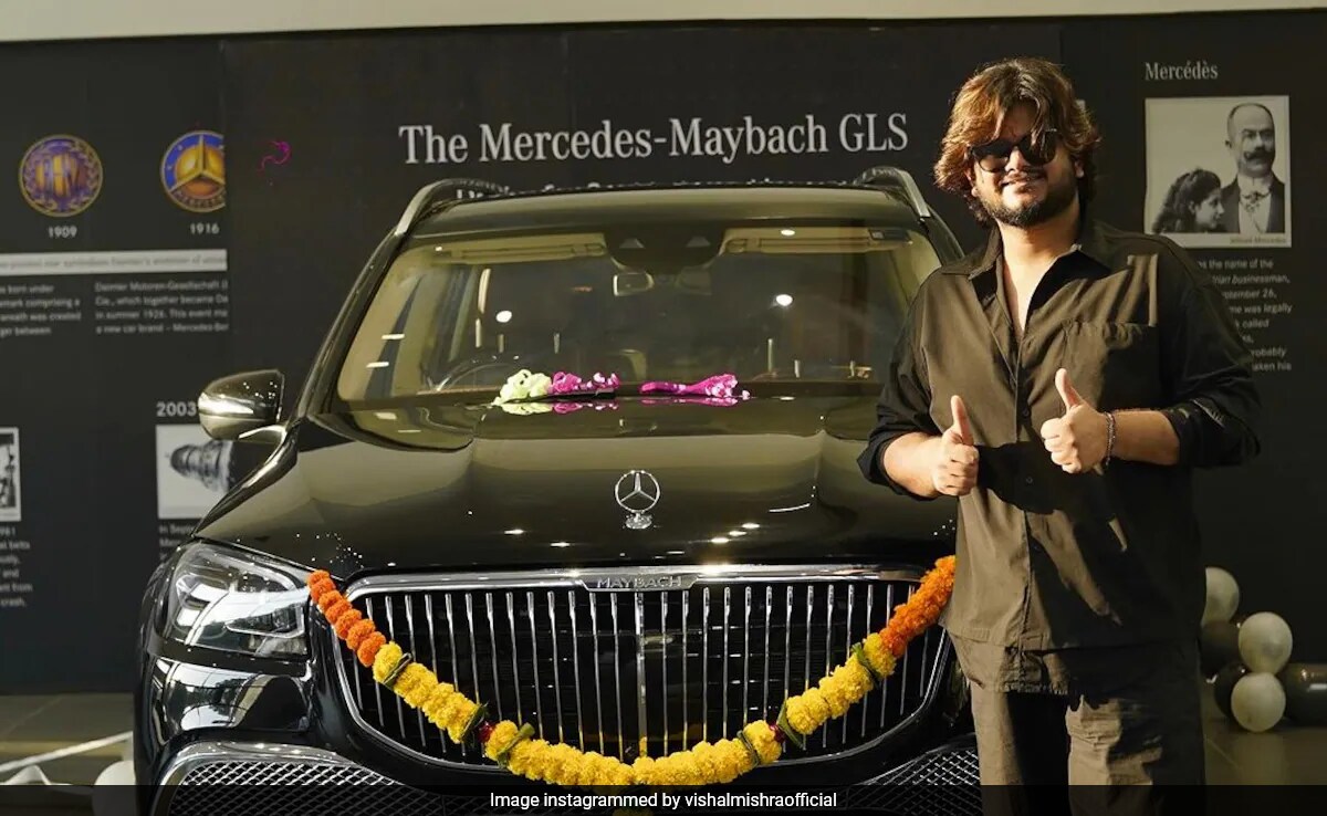 <i>Animal</i> Singer Vishal Mishra Brings Home A Swanky New Maybach: "So Grateful"