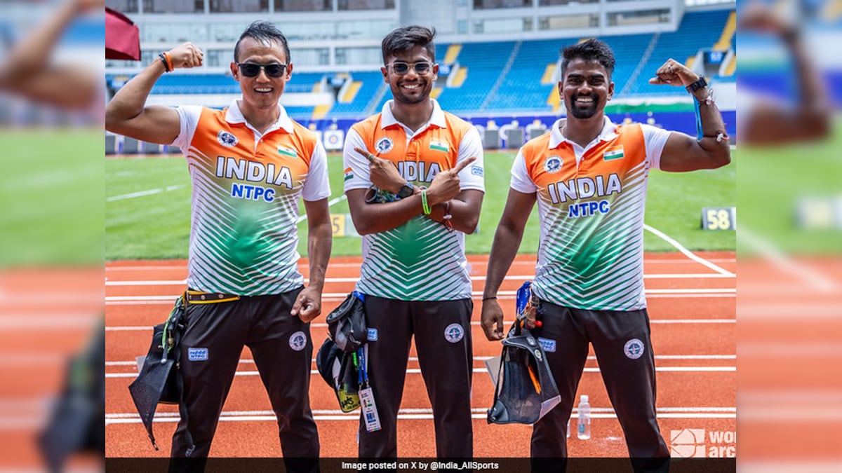 Archery World Cup: India Stun Olympic Champions Korea To Clinch Gold Medal | Archery News Archery World Cup: India Stun Olympic Champions Korea To Clinch Gold Medal | Archery News