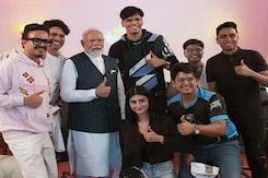 PM Modi Interacts With India's Top Gamers PM Modi Interacts With India's Top Gamers