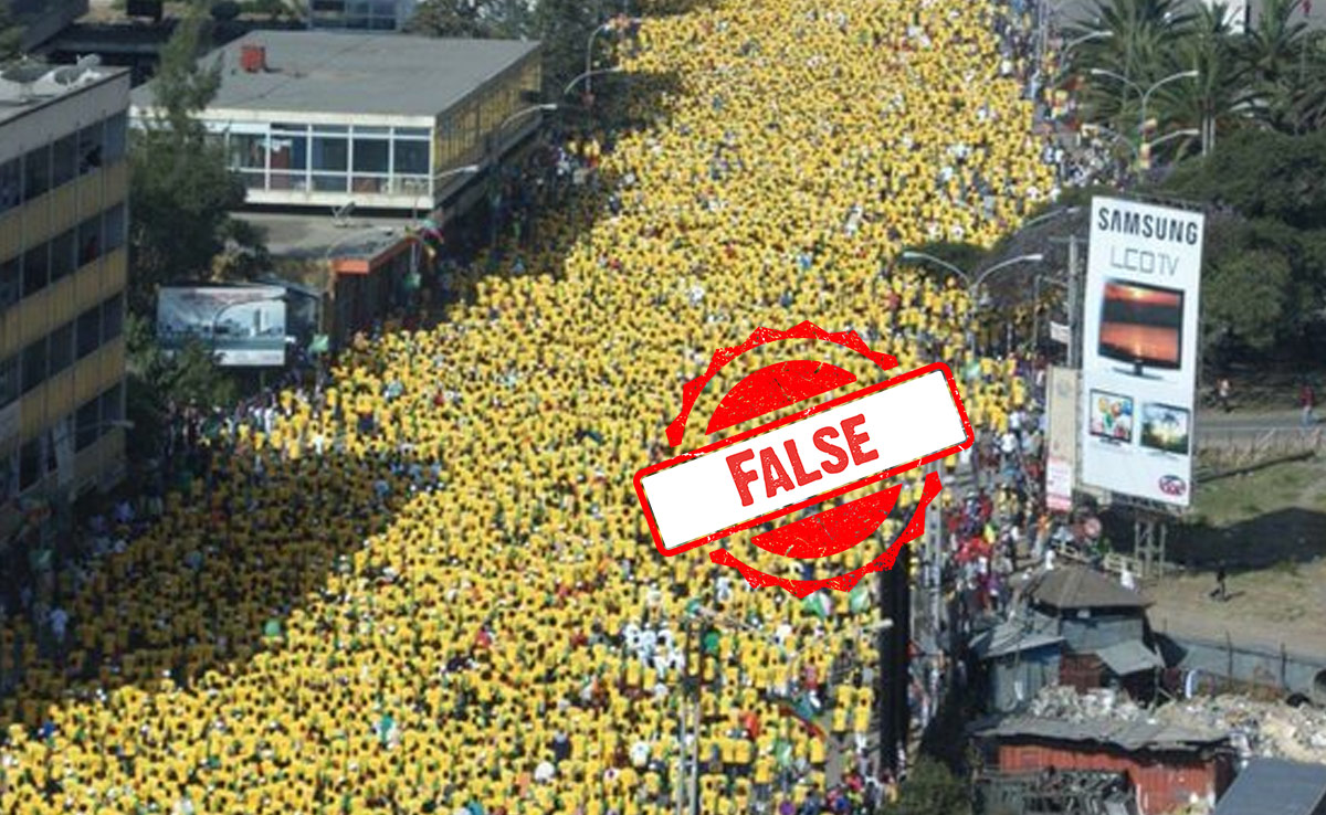 Fact Check: Old Photos Falsely Linked To Opposition Rally In Delhi's Ramlila Maidan
