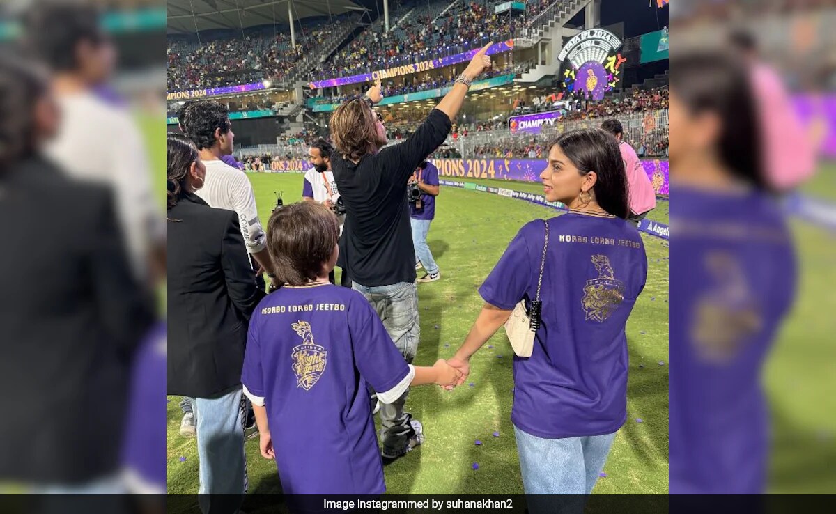 Keeping It Up With The Khans: Suhana's Fam-Jam Pic With Shah Rukh Khan And Others At IPL 2024 Finale