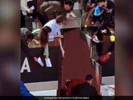 Watch: Novak Djokovic Falls On Floor After Flying Bottle From Crowd Hits Head Watch: Novak Djokovic Falls On Floor After Flying Bottle From Crowd Hits Head