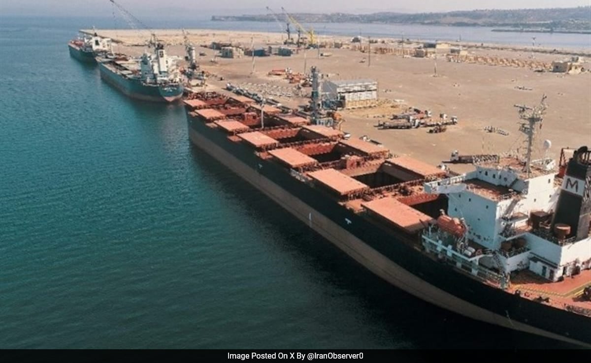 US Sanctions On India's Chabahar Port In Iran Take Effect