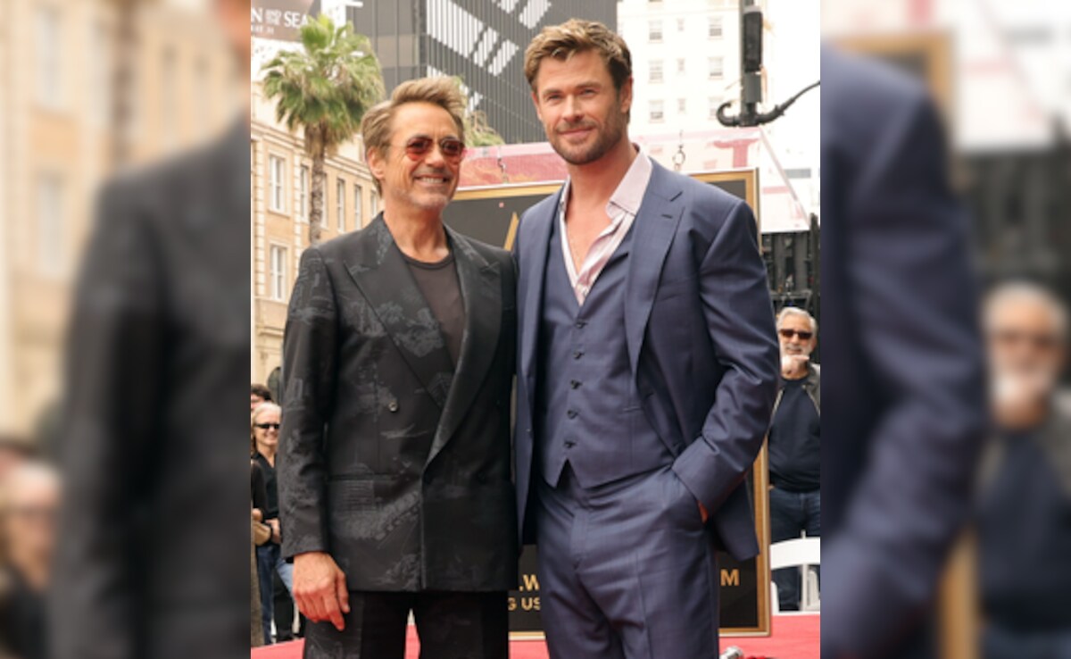 Robert Downey Jr Hilariously Roasts "Friend From Work" Chris Hemsworth
