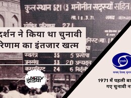 1971 का वो चुनाव भी दिलचस्प था, जब दूरदर्शन पर लोगों ने पहली बार देखे थे चुनावी नतीजे