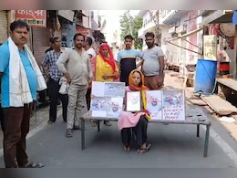 Rajasthan News: भीषण गर्मी में पति के हत्यारों की गिरफ्तारी के लिए बीच सड़क धरने पर बैठी महिला