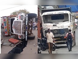 पालघरमध्ये दोन विचित्र अपघातात 4 जणांचा मृत्यू, तर 4 जखमी