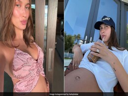 Amidst Pregnancy Cravings, Hailey Bieber's Baby-To-Be Makes A Debut In Her Delightful Bump-Baring Pictures Amidst Pregnancy Cravings, Hailey Bieber's Baby-To-Be Makes A Debut In Her Delightful Bump-Baring Pictures