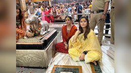 Mahakal Temple: एक्ट्रेस रवीना टंडन बेटी राशा के साथ पहुंची बाबा महाकाल के दरबार, नंदी हॉल में की अराधना