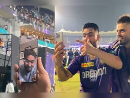 "मैं भी आ रहा हूं...", IPL ट्रॉफी जीतने के बाद रिंकू सिंह ने ऋषभ पंत को वीडियो कॉल कर ऐसे मनाया जश्न, Video "मैं भी आ रहा हूं...", IPL ट्रॉफी जीतने के बाद रिंकू सिंह ने ऋषभ पंत को वीडियो कॉल कर ऐसे मनाया जश्न, Video