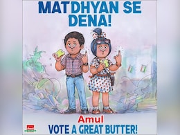 Amul Shares Topical Promoting The 6th Phase Of Ongoing Lok Sabha Polls