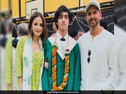 Hrithik Roshan And Sussanne Khan Attend Son Hrehaan's Graduation Ceremony. See Post Hrithik Roshan And Sussanne Khan Attend Son Hrehaan's Graduation Ceremony. See Post