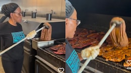 Viral Video Of A Mop Being Used For Spreading Sauce On BBQ Gets Over 45 Million Views
