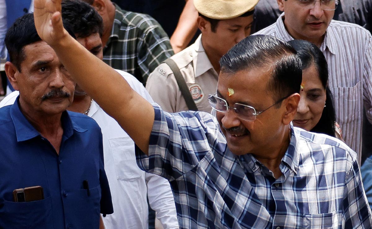 Out On Bail, Arvind Kejriwal To Chair Key Meet With AAP Leaders Tomorrow