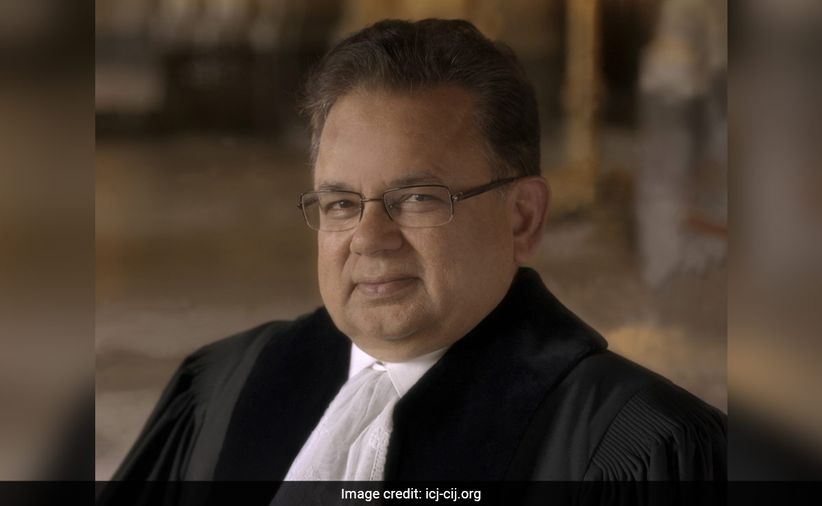 Indian Judge Who Voted In Favour Of World Court's Order Against Israel