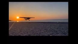 Video: Small Plane's Emergency Landing On US Beach