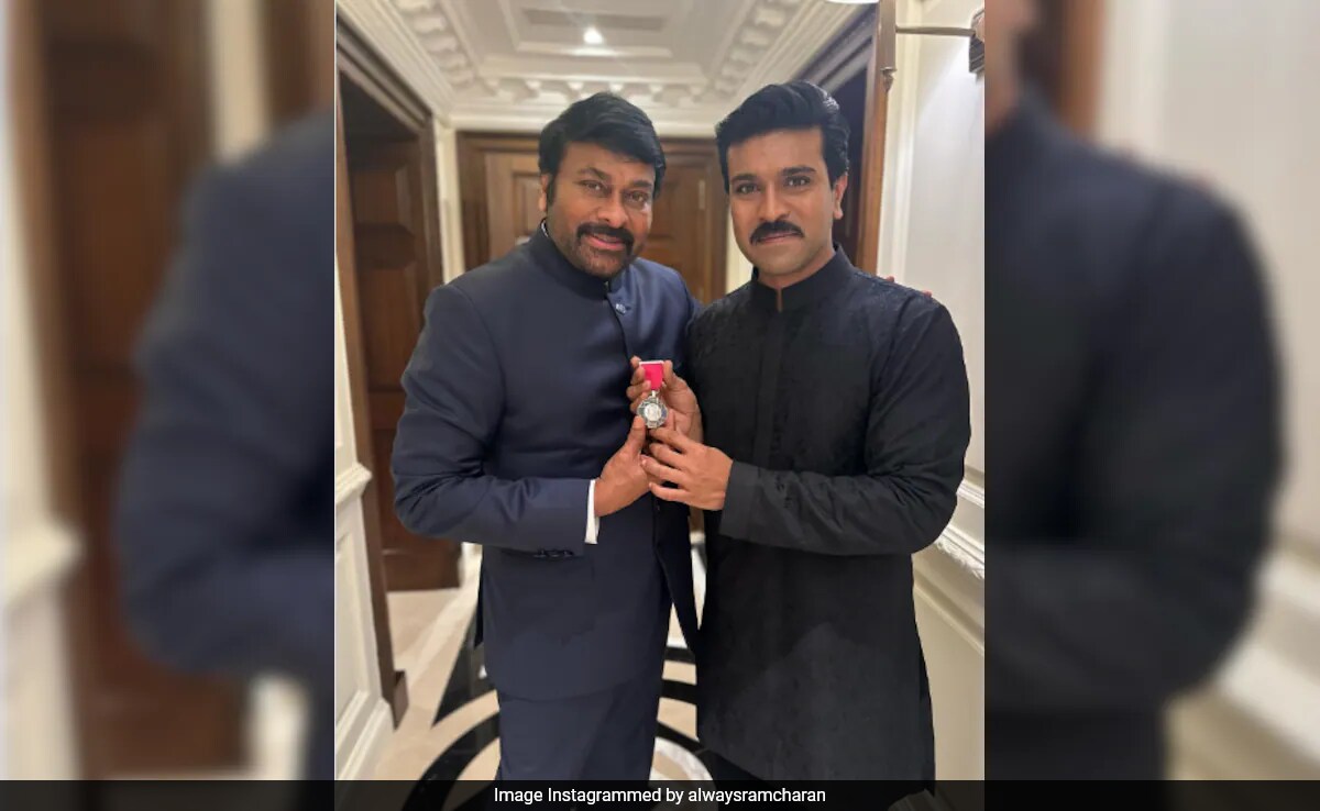 What Ram Charan Posted For His Padma Vibhushan Awardee Dad Chiranjeevi
