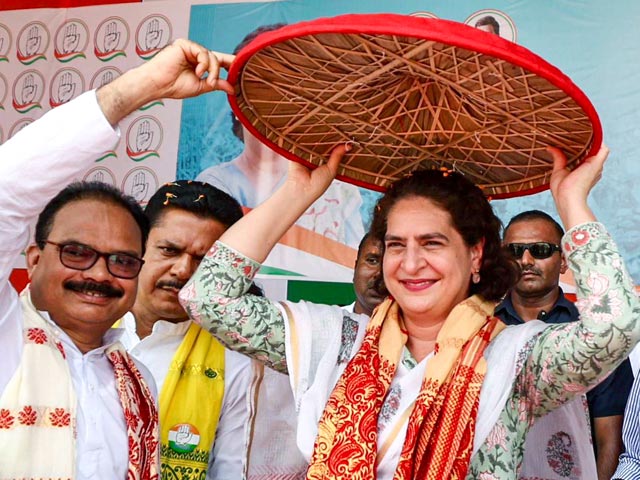 Priyanka Gandhi Rally: Congress Show Of Strength In Badaruddin Ajmal's Turf
