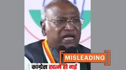 Did Mallikarjun Kharge Say 'Congress Is Finished'? A Fact Check