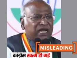 Did Mallikarjun Kharge Say 'Congress Is Finished'? A Fact Check