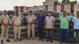 एंटी गैंगस्टर टास्क फोर्स की भीलवाड़ा में बड़ी कार्रवाई, 3.50 करोड़ रुपये की कीमत का डोडा चूरा जब्त