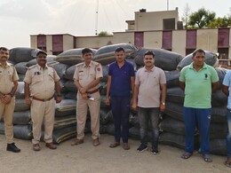 एंटी गैंगस्टर टास्क फोर्स की भीलवाड़ा में बड़ी कार्रवाई, 3.50 करोड़ रुपये की कीमत का डोडा चूरा जब्त