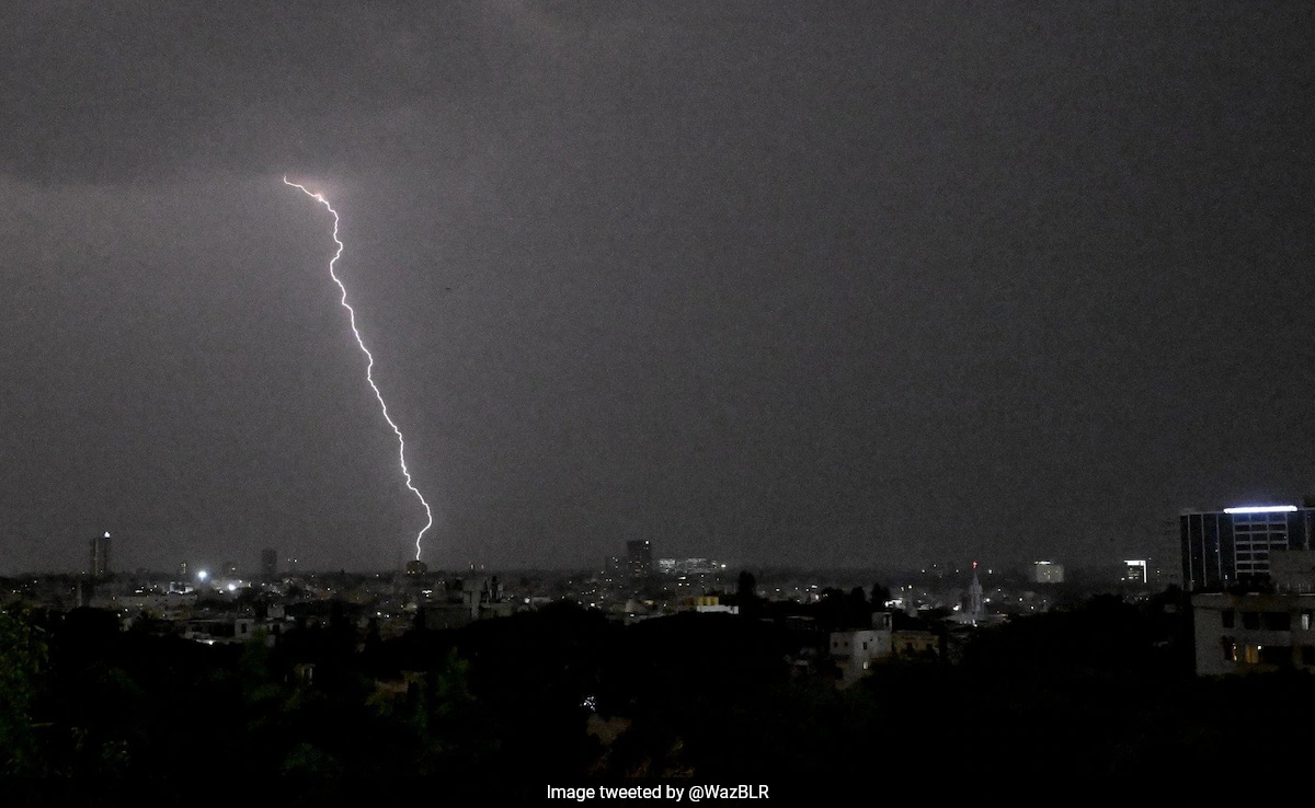 Rain Brings Relief To Bengaluru Amid Sweltering Heat, Residents Post Videos