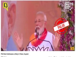Fact Check: Video Claiming PM Modi Used Profanity In Poll Speech Goes Viral Fact Check: Video Claiming PM Modi Used Profanity In Poll Speech Goes Viral
