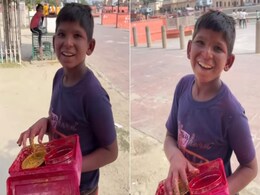 अयोध्या में चंदन टीका लगाने वाले बच्चे से पूछा- दिनभर में कितना कमाते हो? लड़के का जवाब इंटरनेट पर वायरल हो गया अयोध्या में चंदन टीका लगाने वाले बच्चे से पूछा- दिनभर में कितना कमाते हो? लड़के का जवाब इंटरनेट पर वायरल हो गया