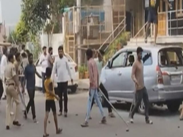 Clashes Turn Violent In Andhra Pradesh On Polling Day
