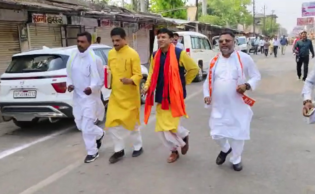 Video: Time Running Out, BJP Candidate Seen Sprinting To File Nomination
