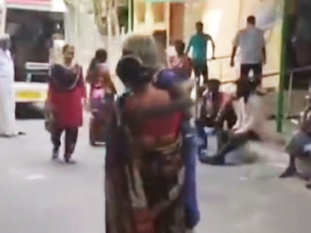 Video: No Wheelchair, Tamil Nadu Woman Carries Mother, 80, Inside Hospital