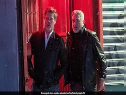 <i>Wolfs</i> Teaser: "Lone Wolves" Brad Pitt And George Clooney Stuck In Hilariously Awkward Ride <i>Wolfs</i> Teaser: "Lone Wolves" Brad Pitt And George Clooney Stuck In Hilariously Awkward Ride