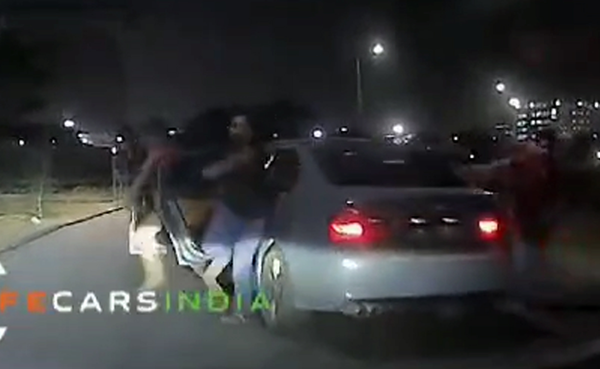 Road Rage Caught On Camera, BMW Chases Family In Greater Noida At 1 AM