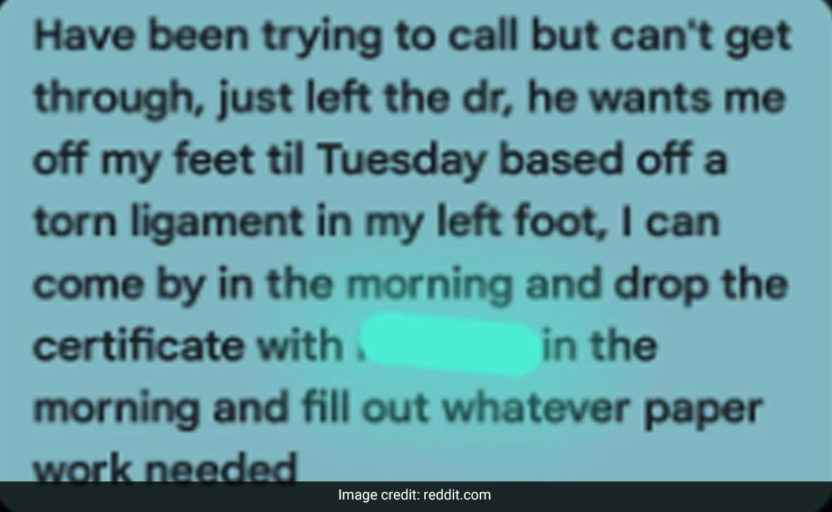 मेरे साथ कीड़े जैसा व्यवहार क्यों... पैर में चोट लगने पर शख्स ने मांगी छुट्टी, तो बॉस ने कह दी ऐसी बात, वायरल हुई चैट