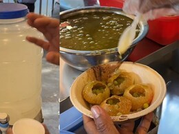 Bengaluru's "Invisible Pani Puri" With "Colourless Water" Has Internet's Attention