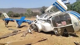 Helicopter En Route To Pick Up Shiv Sena Leader Crashes In Maharashtra