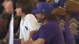 Viral: AbRam's LOL Rejection Of Shah Rukh Khan's Cuddles At IPL Match