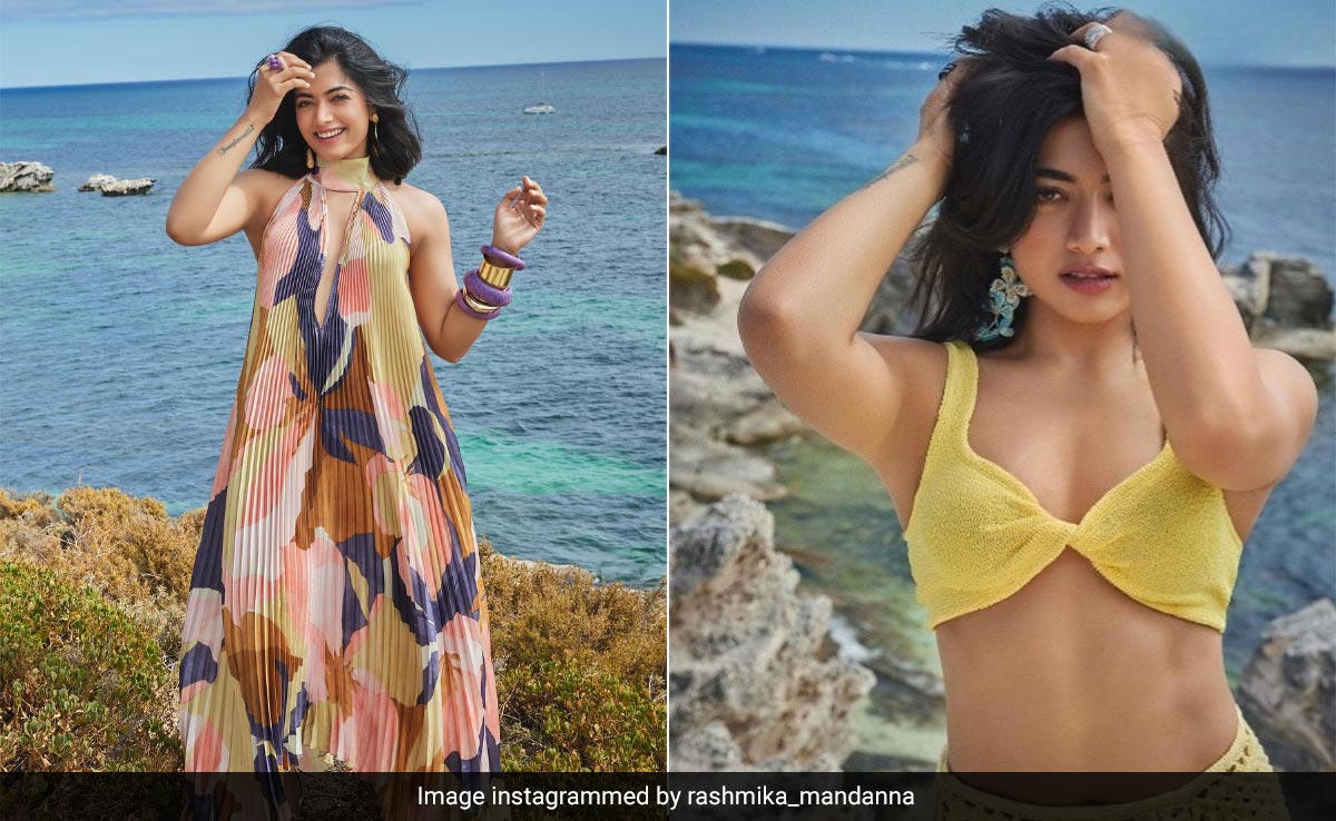 Rashmika Mandanna's Colour Coordinated Cover Style Is A Respite From The Scorching Heat