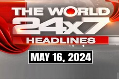 Top Headlines Of The Day From Across The Globe: May 16, 2024 Top Headlines Of The Day From Across The Globe: May 16, 2024