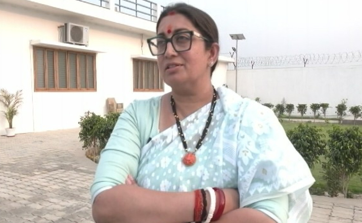 Building This Whole Place From Scratch: Smriti Irani On Amethi