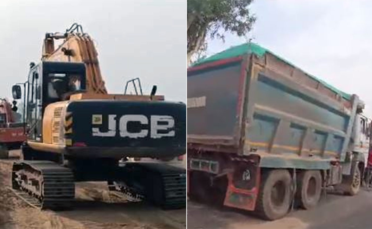 Shahdol: ASI की मौत के बाद खानापूर्ति में जुटा प्रशासन, रेत की अवैध-ओवरलोड गाड़ियों पर की कार्रवाई